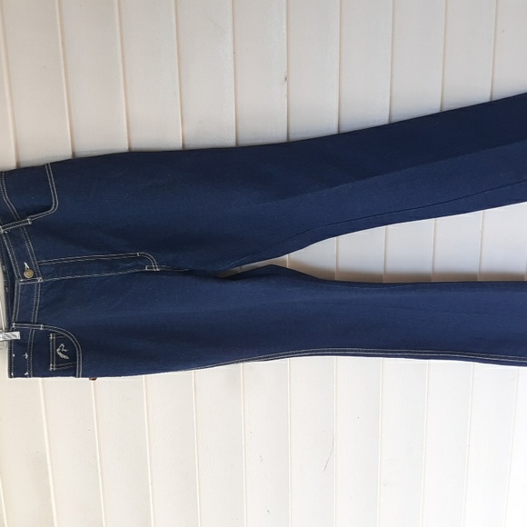 Vintage Jordache Jeans NWOT Dark Blue Horse - Picture 8 of 10